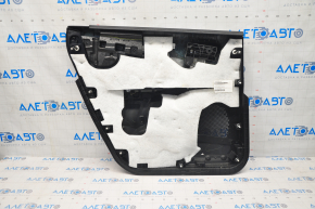 Door trim card rear right Dodge Journey 11- black with black insert leather, armrest leather, black stitching