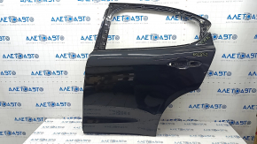 Bare rear left door Alfa Romeo Stelvio 18 - aluminum, black PXL, painted 0.2