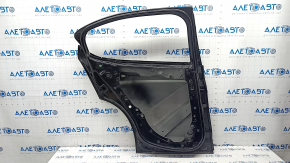 Bare rear left door Alfa Romeo Stelvio 18 - aluminum, black PXL, painted 0.2