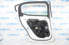 Door assembly rear left Polestar 2 21- keyless, backlight, white 707, defect of lining and molding