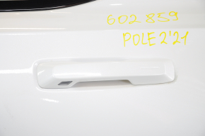 Door assembly rear left Polestar 2 21- keyless, backlight, white 707, defect of lining and molding