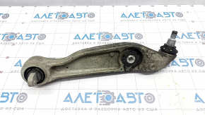 Lower front left arm Alfa Romeo Stelvio 18-19 rear, cracked silent blocks and dust cover