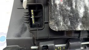 Glove box, glove compartment Alfa Romeo Stelvio 18-22 black, crack in the body, broken fasteners