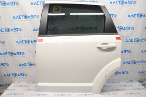Door assembly rear left Dodge Journey 11- white PW3 dent