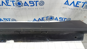 Left threshold Alfa Romeo Stelvio 18-19 structure, broken fasteners, scratches, abrasions
