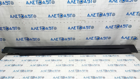 Right threshold Alfa Romeo Stelvio 18-19 structure, scratches, abrasions, broken fastening