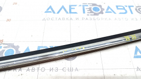 Upper rear right door molding Lexus NX200t NX300 NX300h 15-21 chrome, scratches