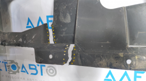 Tesla Model X 16-21 front bumper lip is filed, cracks, mount is broken