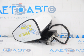 Side mirror left Polestar 2 21- turn signal, heated, auto-dimming, BSM, 13 pins, white