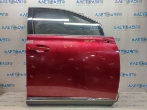 Door assembly front right Lexus RX350 RX450h 10-15 red 3R1, keyless, bumpers, painted