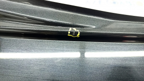 Bare rear bumper Alfa Romeo Stelvio 18-19 for parking sensors, black, scratch, crack in mount
