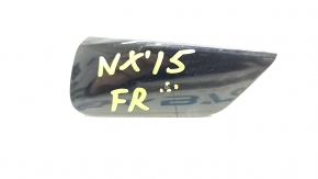 Front bumper towing hook plug upper right Lexus NX200t NX300h 15-17 base, butt