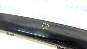 Front bumper cover central Lexus NX200t NX300h 15-17 for parking sensors, holes for platform, sand