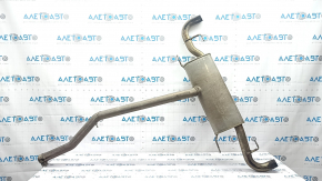 Muffler rear part with barrel Alfa Romeo Stelvio 18- 2.0T