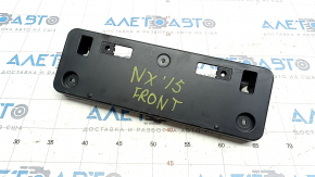 Front Bumper License Plate Plate Lexus NX200t NX300h 15-17