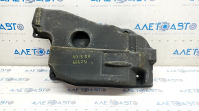 Right underbody protection Lexus NX200t NX300 NX300h 15-19 dented, tears, scuffed