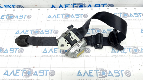 Passenger seat belt without tensioner Alfa Romeo Stelvio 18- black, dry cleanable