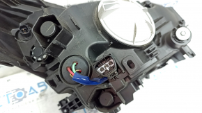Headlight front left Lexus NX200t NX300h 15-17 halogen+LED, Base, sand