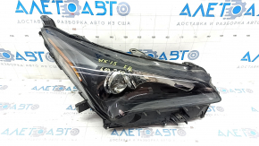 Headlight front right Lexus NX200t NX300h 15-17 halogen+LED, Base, sand