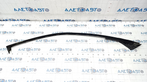 Upper door molding front right Alfa Romeo Stelvio 18- black with glass seal