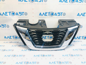 Radiator grill grill Nissan Rogue 17-20 without camera, under radar, under round emblem, japan built