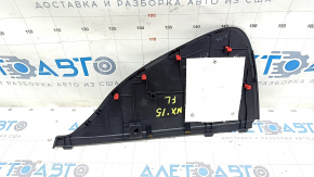 Front panel trim side left Lexus NX200t NX300 NX300h 15-21 black