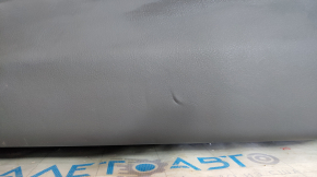 Door trim card front right Tesla Model X 16-21 black, molding wood, bumps on leather, dents on speaker mesh