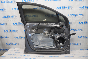 Door assembly front left Ford Fusion mk5 13-20 graphite UJ, no door handle plug, molding, butt