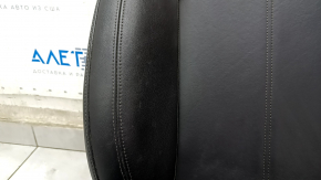 Alfa Romeo Stelvio 18 passenger seat without AIRBAG, electric, black leather, driftwood, non-working electrics, no runner drive, for dry cleaning, for spare parts