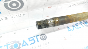 Drive half shaft front left Alfa Romeo Stelvio 18-21 AWD outer CV joint boot torn, suspension bearing hums