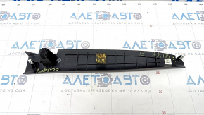 Front pillar trim middle left Alfa Romeo Stelvio 18- black, broken mount