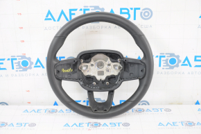 Bare steering wheel Polestar 2 21 - without heating, black leather, minor scratches