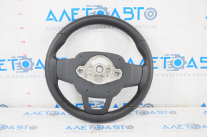 Bare steering wheel Polestar 2 21 - without heating, black leather, minor scratches