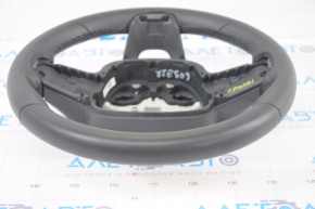 Bare steering wheel Polestar 2 21 - without heating, black leather, minor scratches