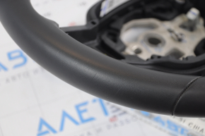 Bare steering wheel Polestar 2 21 - without heating, black leather, minor scratches