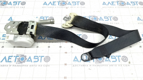 Driver's seat belt Lexus NX200t NX300h 17 black with beige pad, dry cleanable