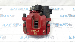 Rear right caliper Alfa Romeo Stelvio 18- AWD red, electric