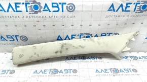Front pillar trim left Lexus NX200t NX300 NX300h 15-21 beige, for dry cleaning