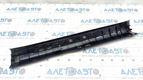 Door sill trim front right Lexus NX200t NX300 NX300h 15-21 black, chrome, scratches, bumps on chrome