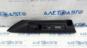 Rear pillar trim lower left Alfa Romeo Stelvio 18-22 black, scratches