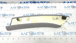 Front pillar trim upper right Alfa Romeo Stelvio 18-21 gray, for dry cleaning