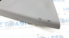 Center pillar trim upper belt right Alfa Romeo Stelvio 18-21 gray, for dry cleaning