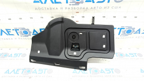 Dashboard trim lower passenger legs Lexus NX200t NX300 NX300h 15-21 black, with backlight, crack, broken mount