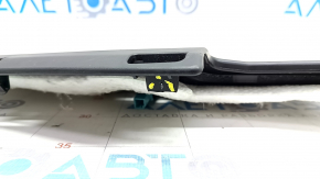 Dashboard trim lower passenger legs Lexus NX200t NX300 NX300h 15-21 black, with backlight, crack, broken mount
