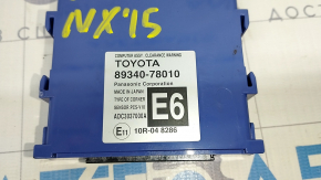 Parking Sensor Control Unit Lexus NX200t NX300 NX300h 15-19