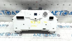 Instrument cluster Lexus NX200t 15-17 for navigation, 48k, scratches
