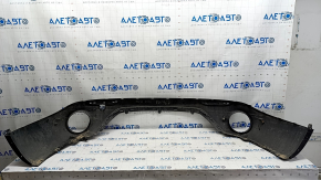 Alfa Romeo Stelvio 18-19 rear bumper lip broken fasteners, scratches