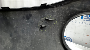 Alfa Romeo Stelvio 18-19 rear bumper lip broken fasteners, scratches