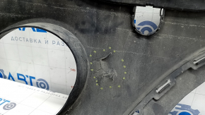 Alfa Romeo Stelvio 18-19 rear bumper lip broken fasteners, scratches