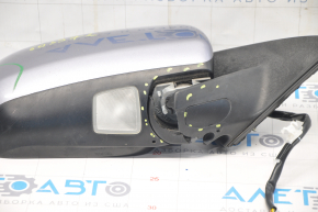 Side mirror left Toyota Highlander 08-13 7 pins, heated, gray 9AG, broken mount
